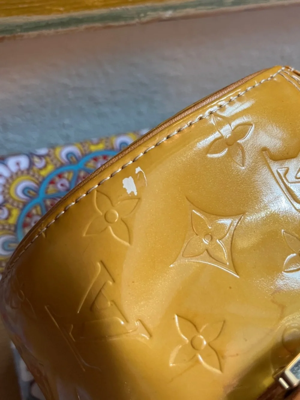 Louis Vuitton Vernis Papillon Pm Barrel Bag - Picture 6 of 14